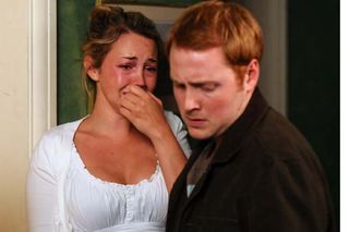 As far as Bradley's concerned, it's too late. The taxi's arrived and he's off! Stacey's devastated.