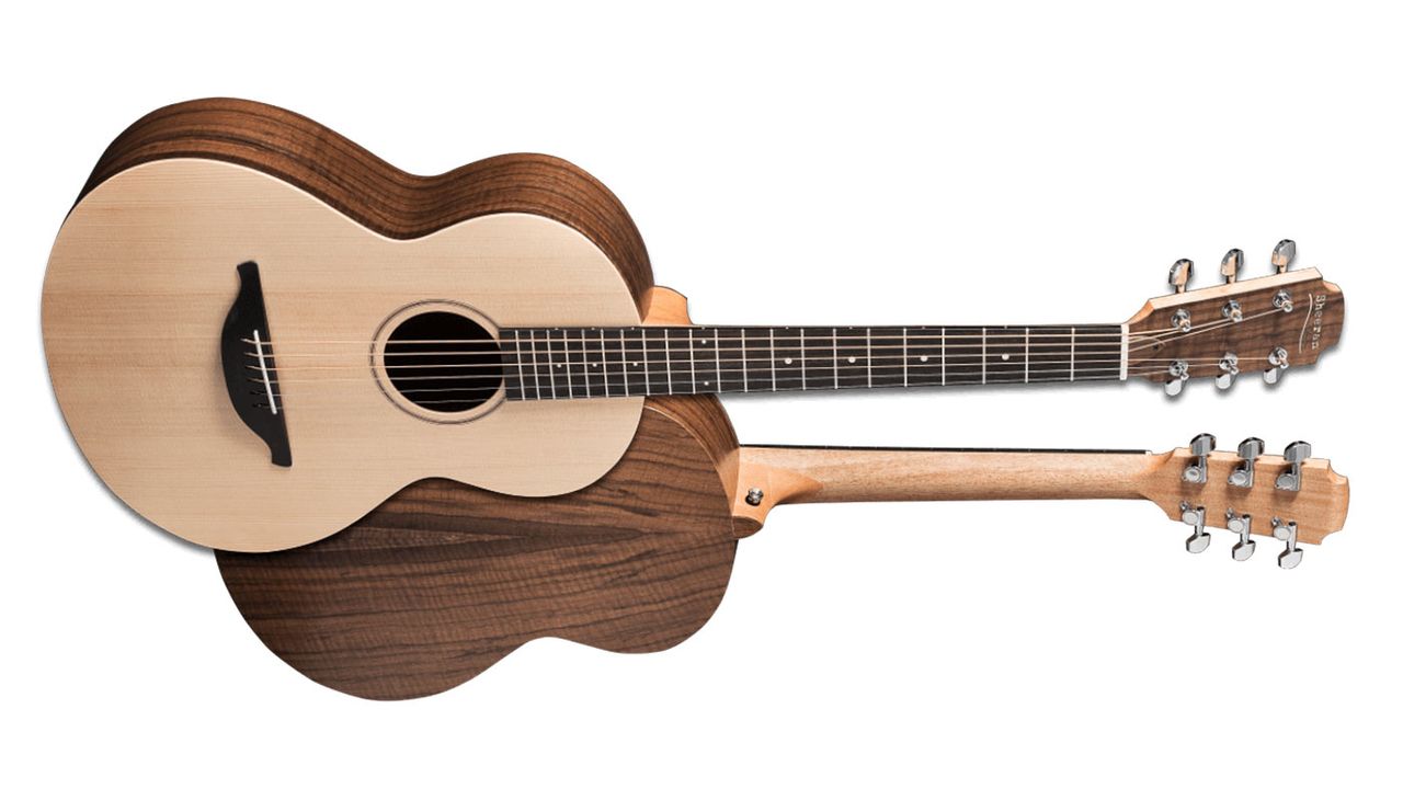 W04 - Sitka spruce top, 5-piece figured walnut back and sides