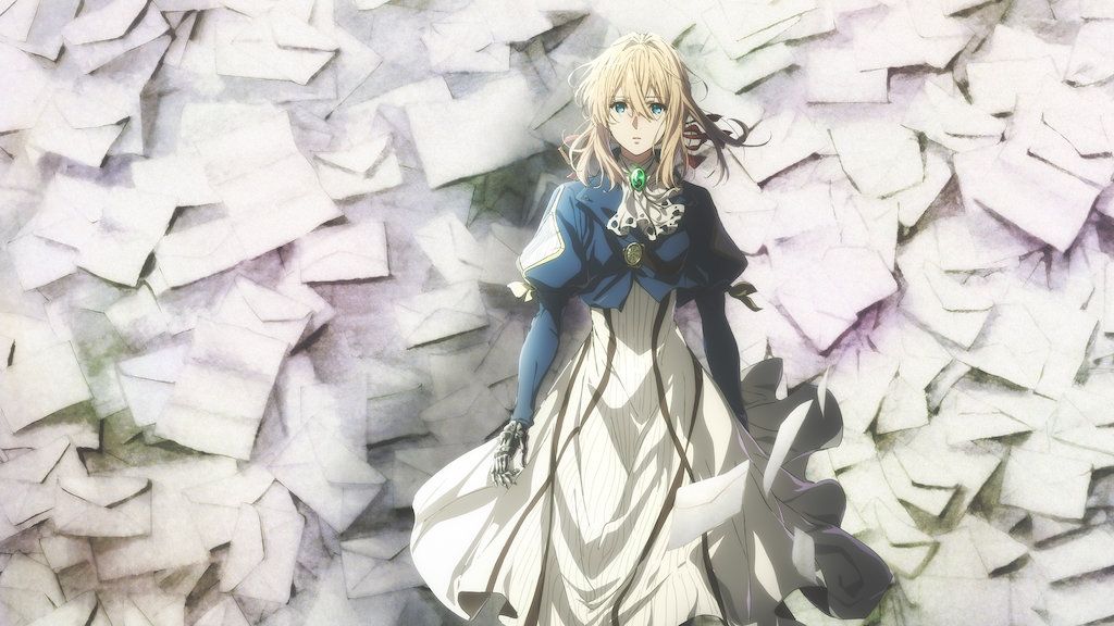 Violet Evergarden, one of the best Netflix anime