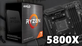 AMD Ryzen 7 5800X with MSI motherboard