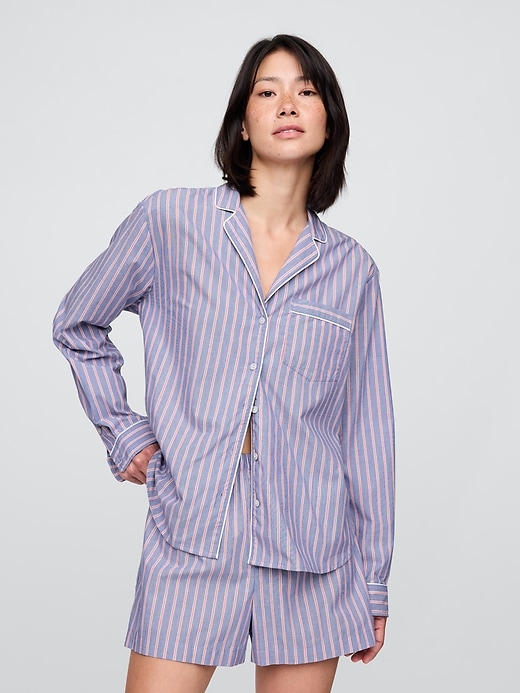 Poplin Pj Shirt