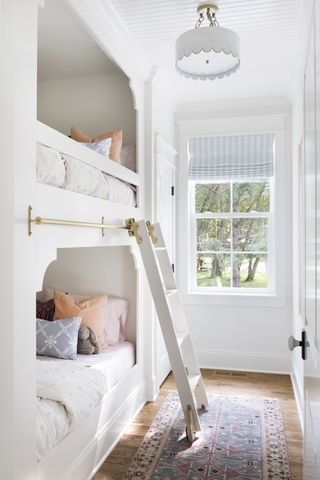 Bria Hammel Interiors small bedroom with bunk beds