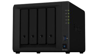 NAS devices such as the DS418play can handle up to 25 IP cameras, but Synology also sells dedicated network video recorders.
