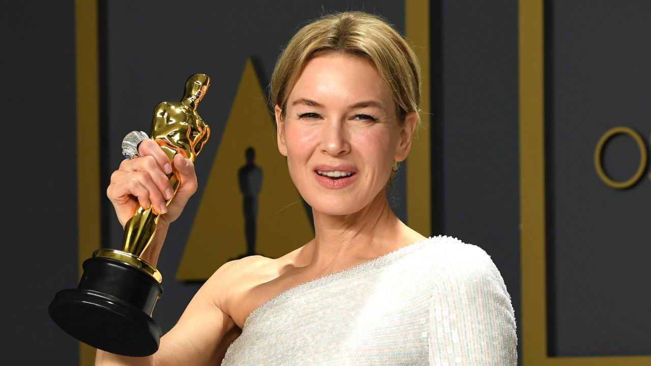 renee zellweger with oscar