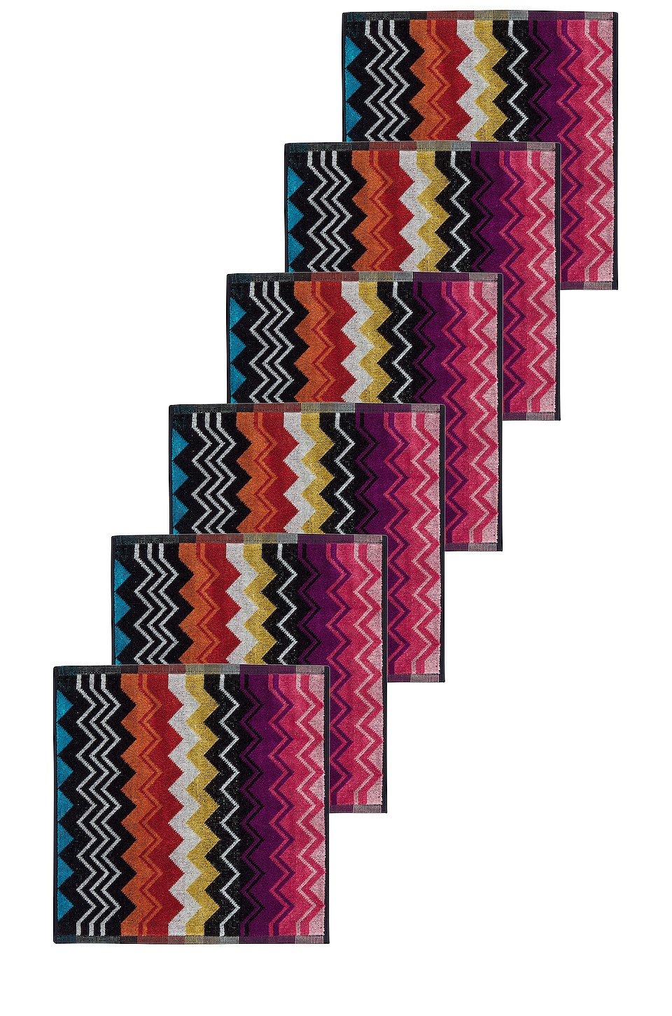 Missoni Home, Giacomo Face Towel 6 Piece Set