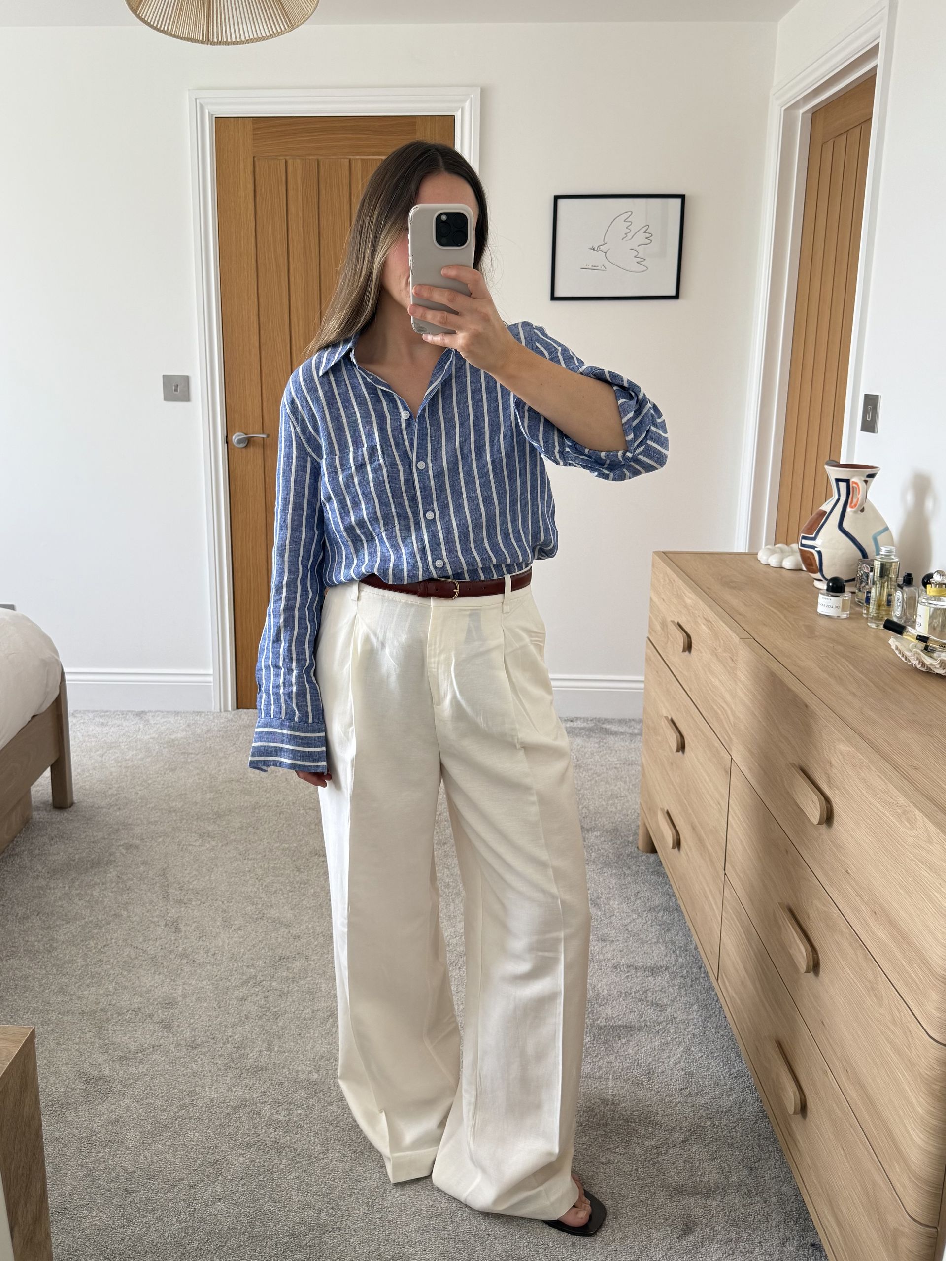 Emily Dawes wears H&amp;M linen