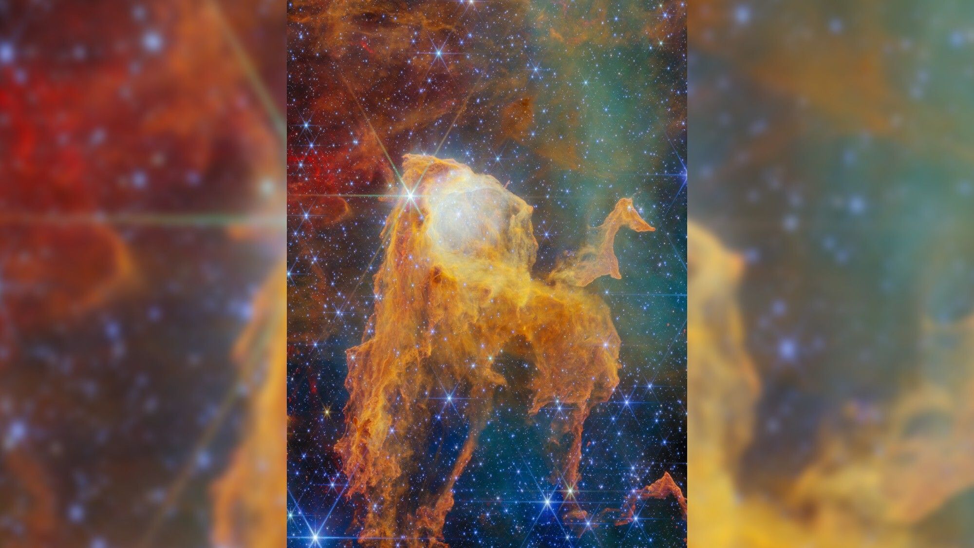 Cosmic treasure chest explodes with baby stars photo of the day for Aug. 7, 2026