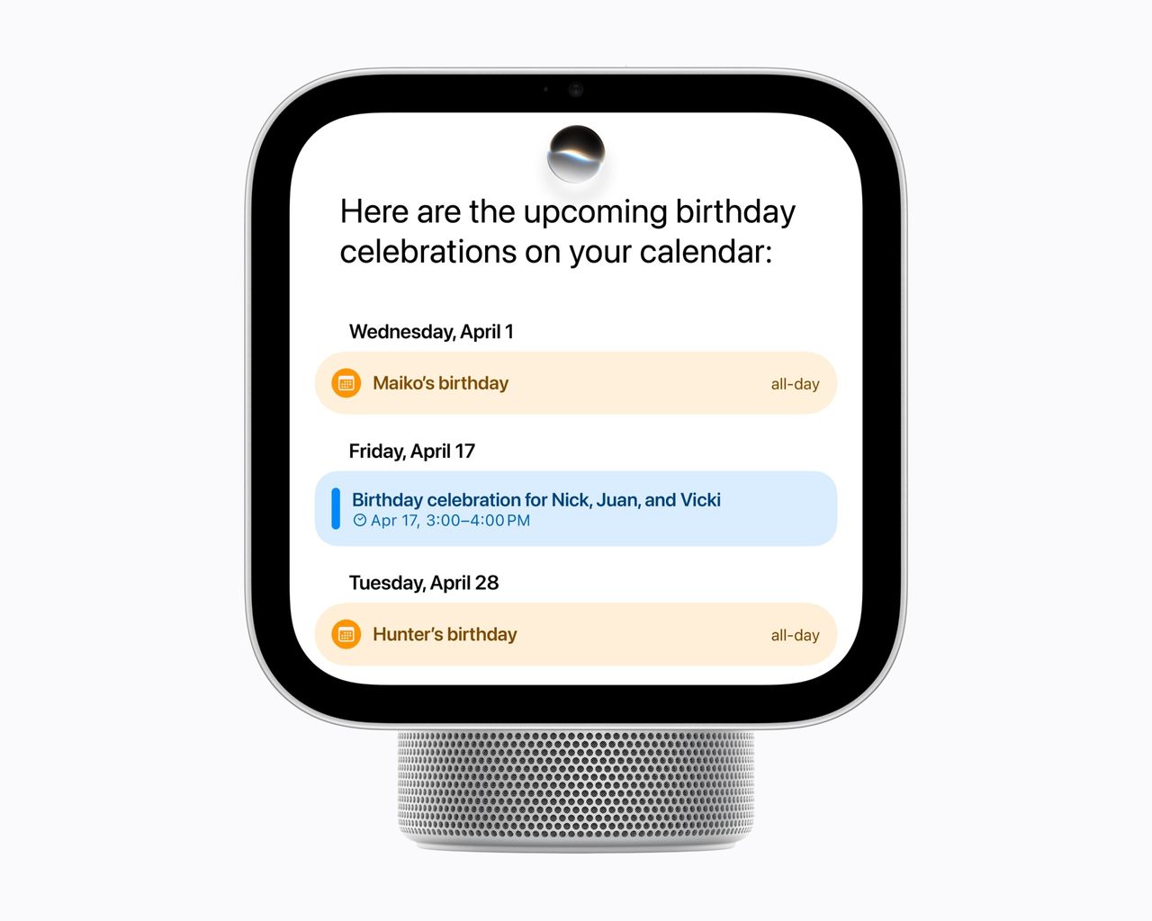 Apple HomeView in action