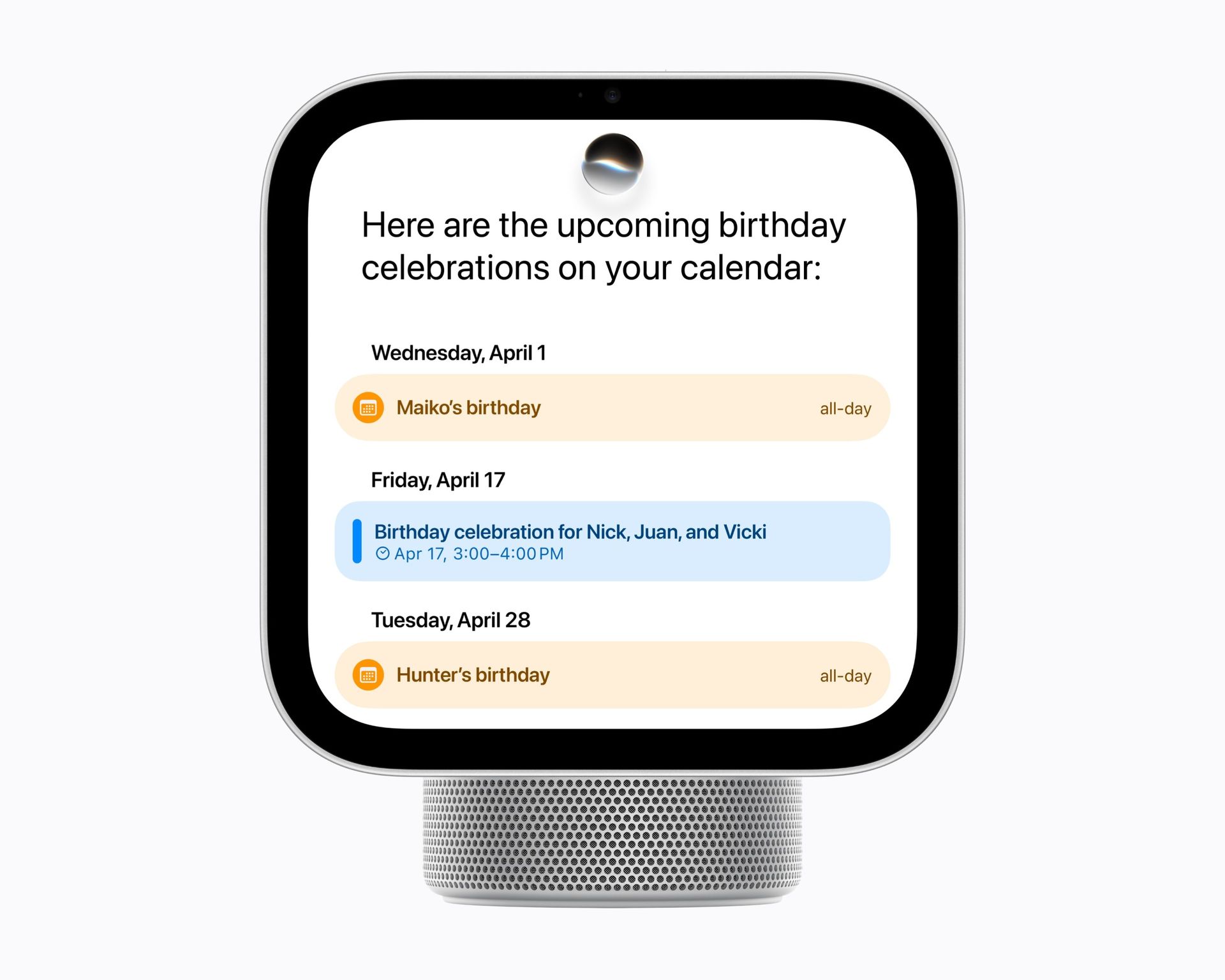Apple HomeView in action