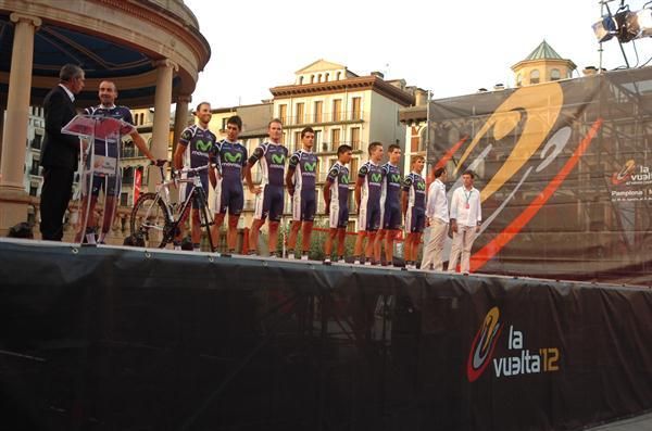 Movistar will be hoping to perform well in the 2012 Vuelta