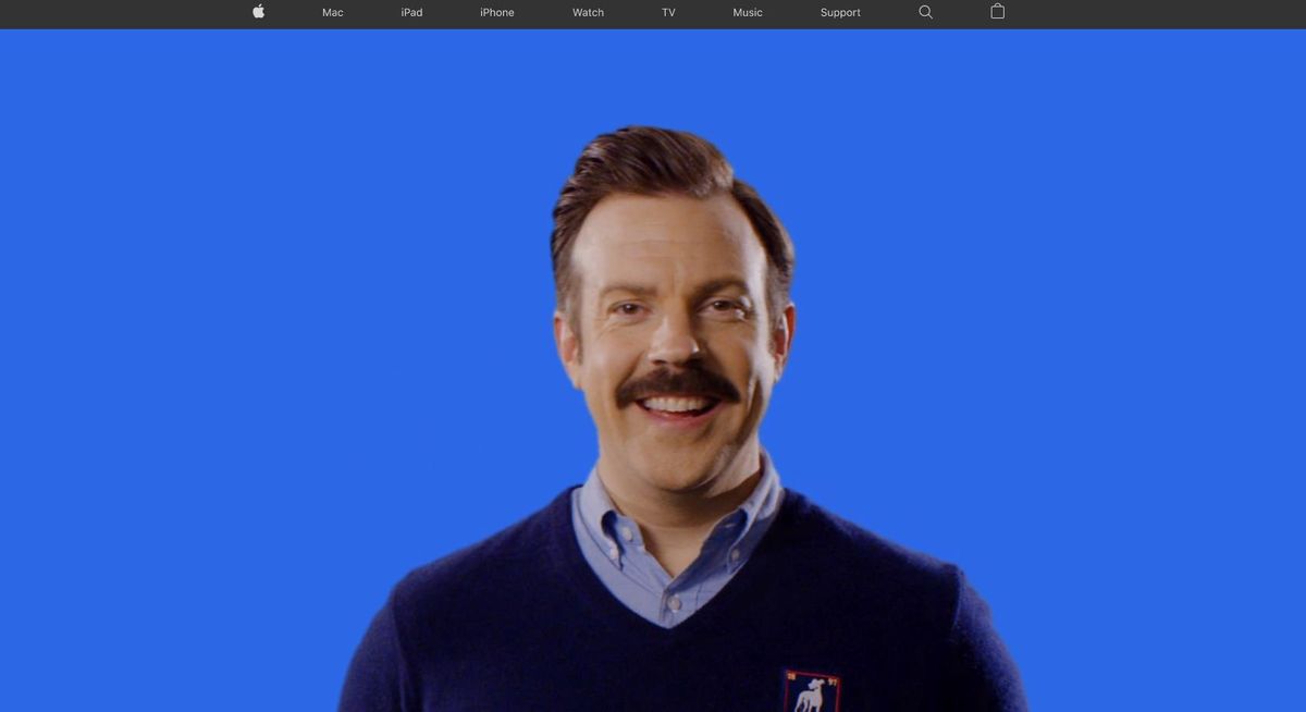 Ted Lasso takes over Apple.com for season 2 launch | iMore