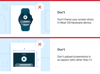 Wear OS App Guidelines Listing
