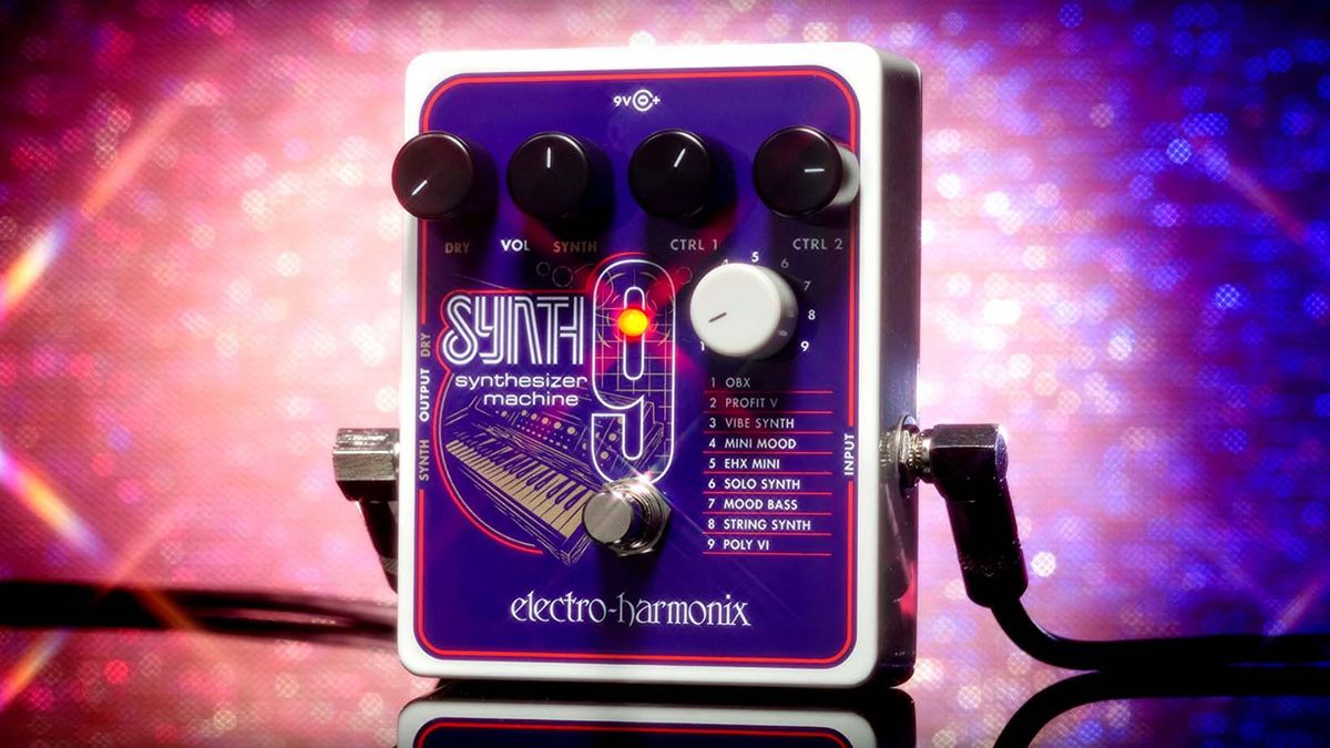ElectroHarmonix reveals Synth9 Synthesizer Machine pedal MusicRadar