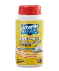 Power Force Bleach Tablets | £1.49 at Aldi