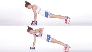 Standing plank