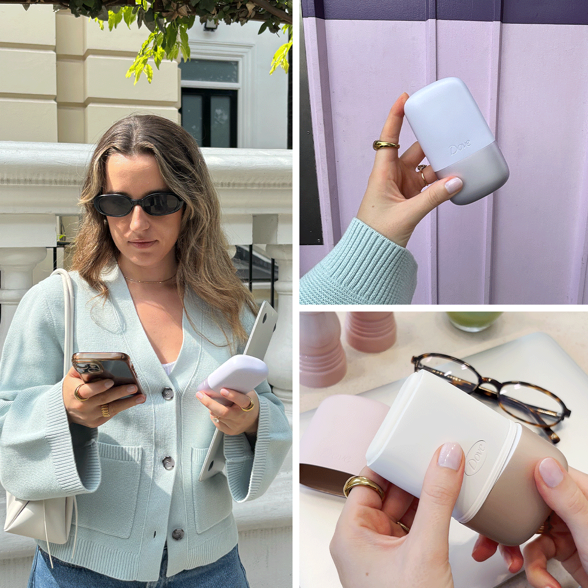 Dove refillable antiperspirant at London Fashion Week