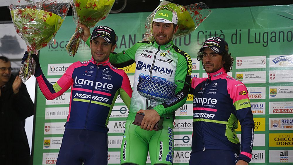 Sonny Colbrelli (Bardiani-CSF) wins GP Lugano