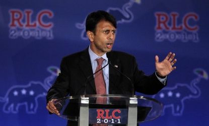 Louisiana Gov. Bobby Jindal at the 2011 Republican Leadership Conference
