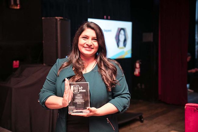 Shaheen Sayani, head of content partnerships, Samsung TV Plus, Samsung Electronics America