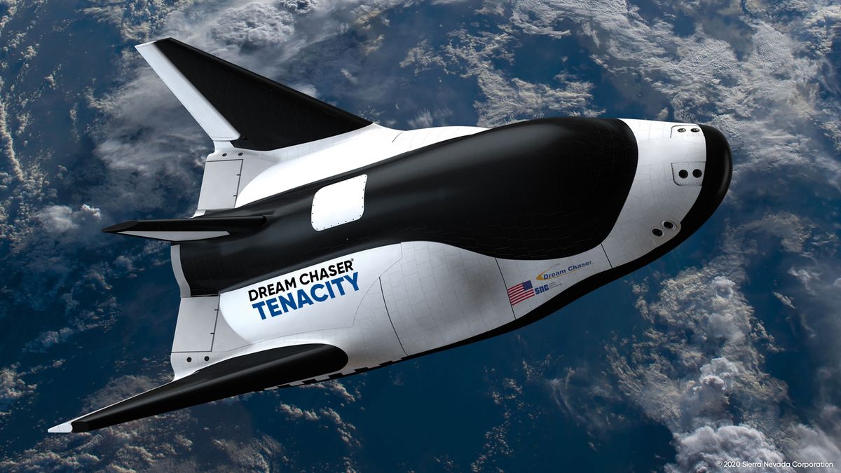 An artist&#039;s rendition of Tenacity in space.