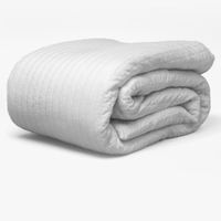 Queen Organic Cotton Channel Quilt: was $295 $237 at Saatva