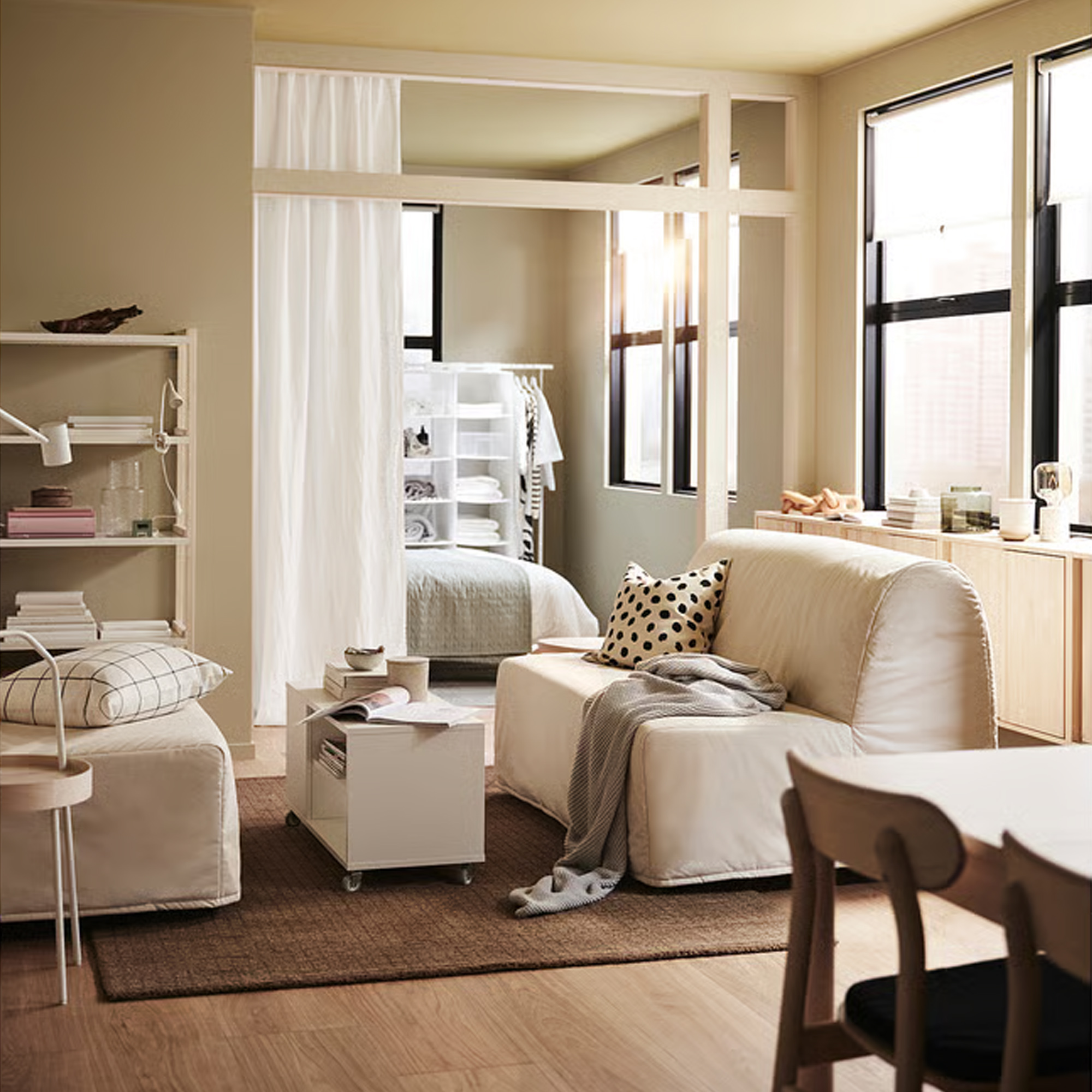 IKEA LYCKSELE L&amp;Ouml;V&amp;Aring;S sofa bed