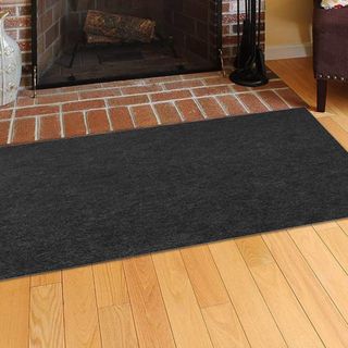 Tirifer Fire Resistant Fireplace Hearth Rug