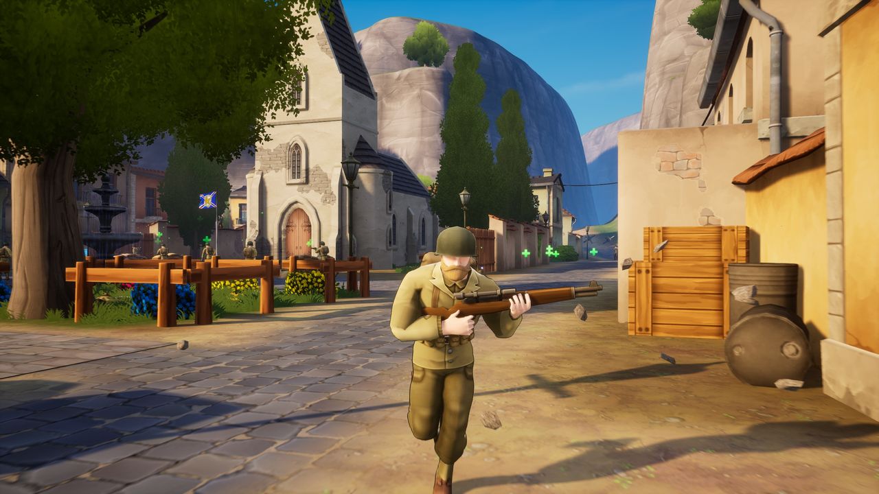 Screenshot from an in-development build of Heroes of Valor