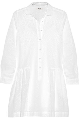 MIH Dancing Swiss Dot Cotton Mini Dress, £325