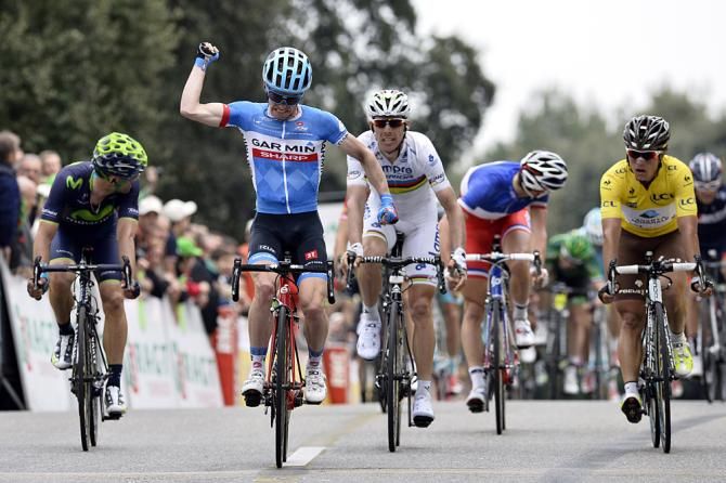 Tom Jelte Slagter (Garmin-Sharp) wins his second Paris-Nice stage