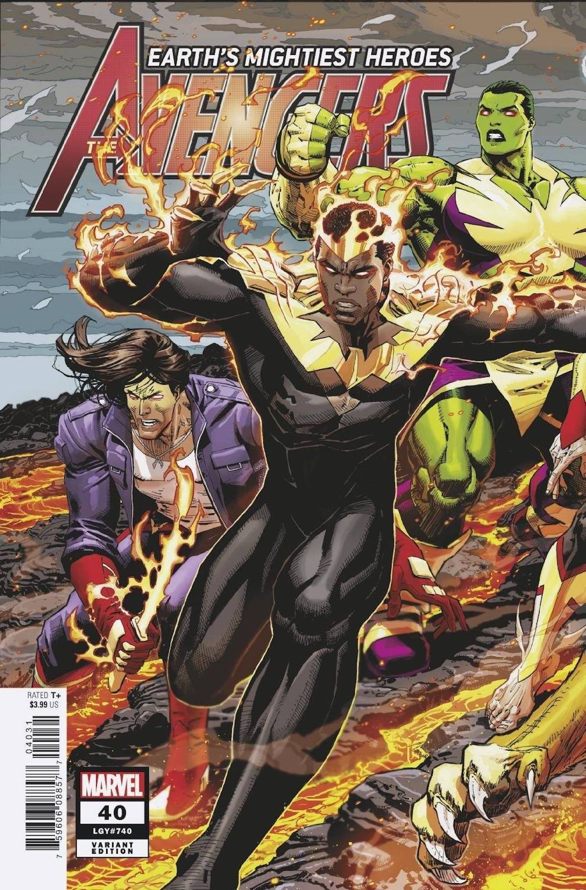 Pages from Avengers #40