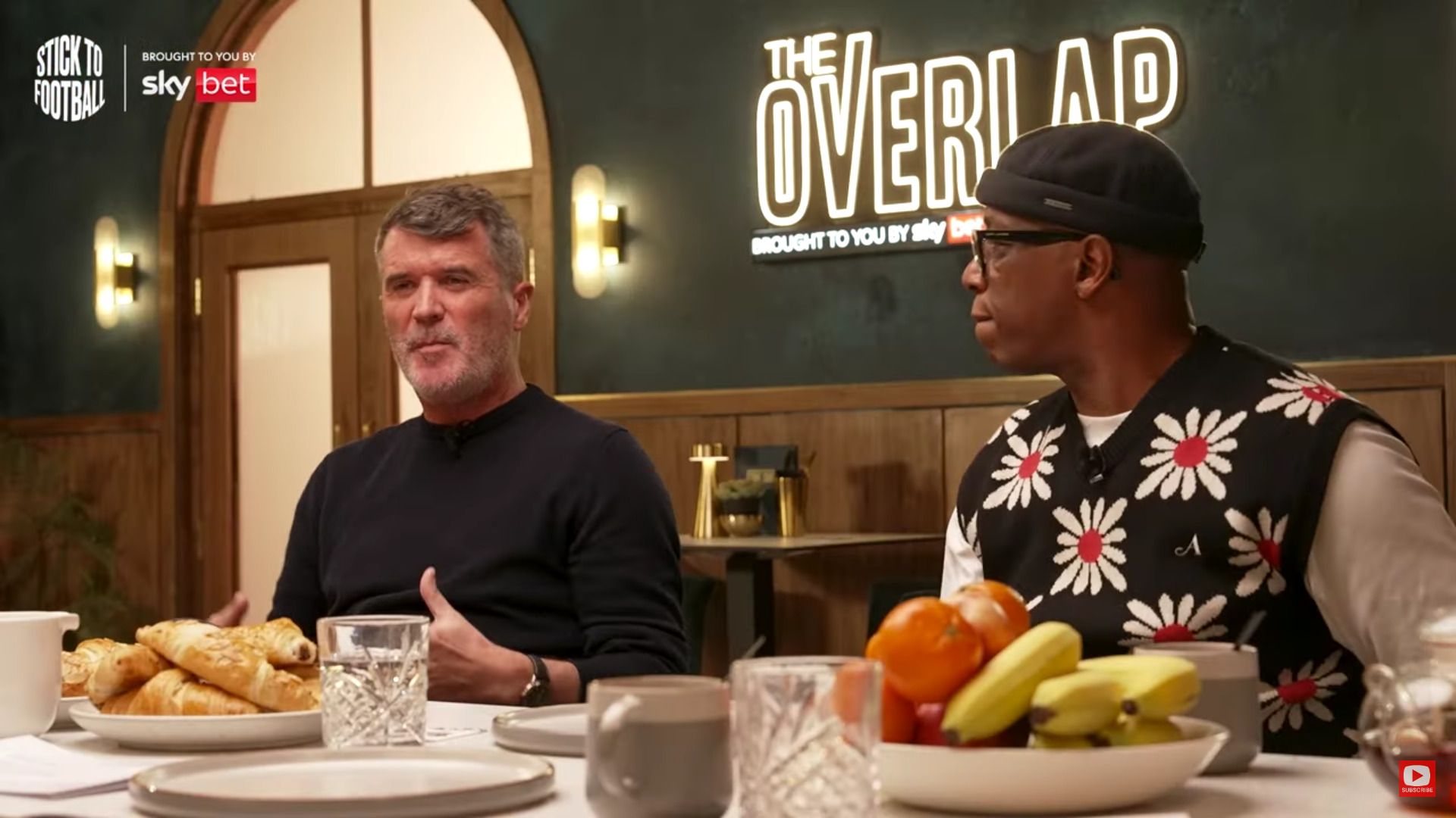 Sky Sports duo Ian Wright and Roy Keane have clashed over their differences regarding Manchester United captain Bruno Fernandes,