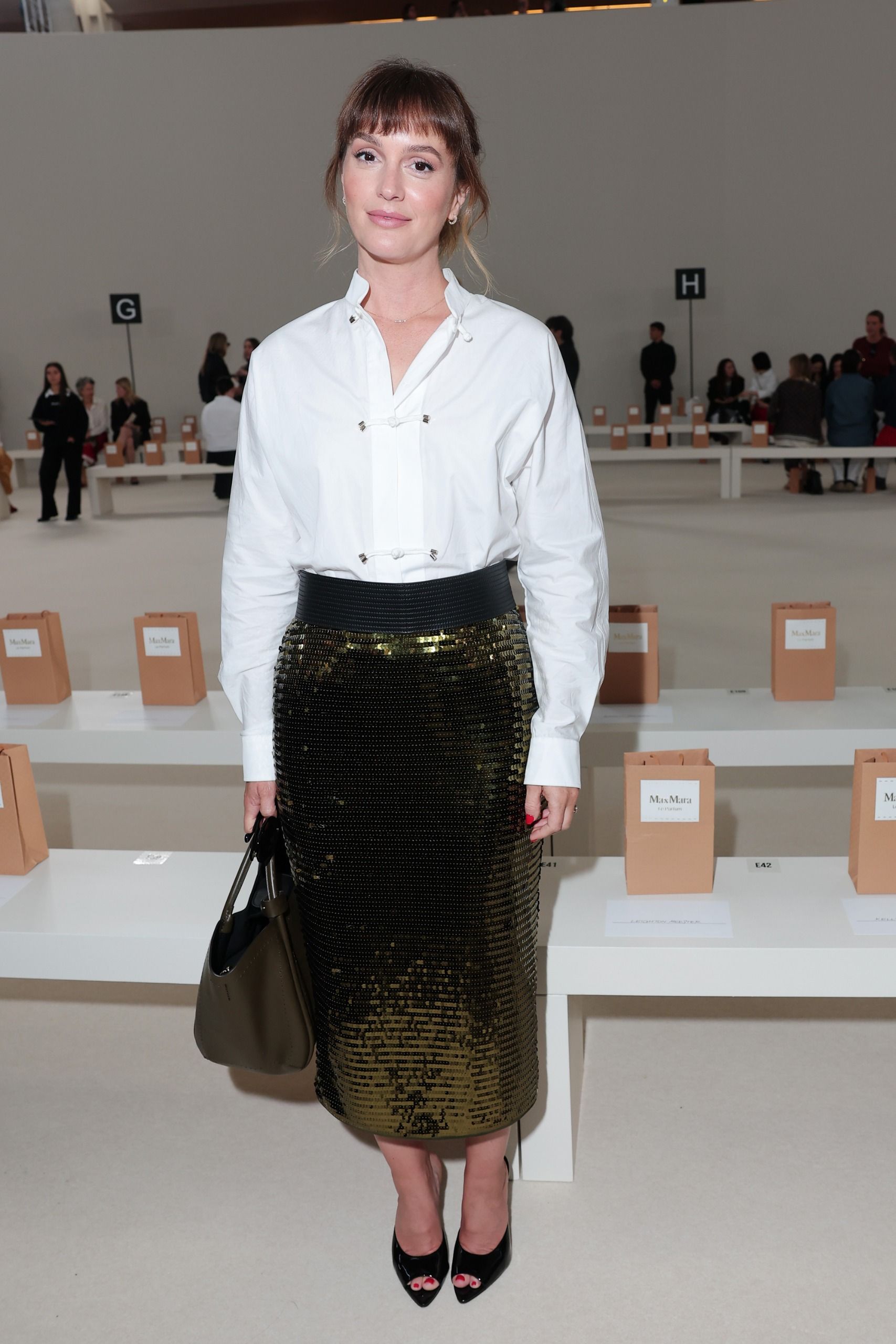 'Gossip Girl's Leighton Meester and Kelly Rutherford reunited at Max Mara's Milan Fashion Week show