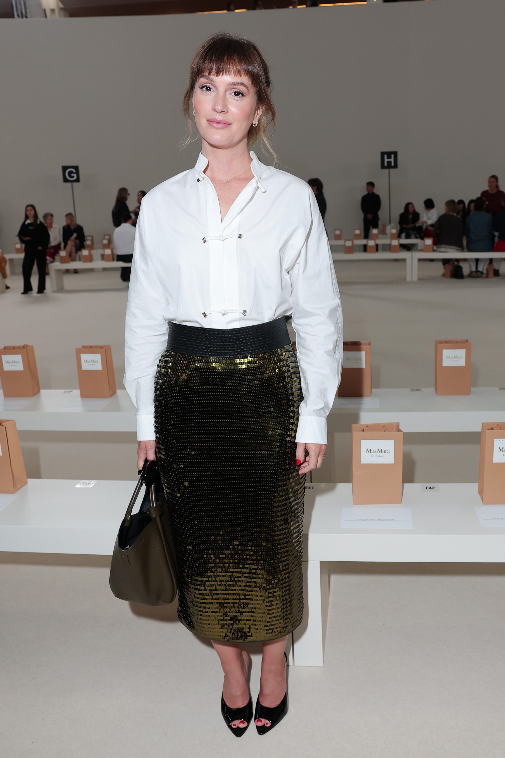 'Gossip Girl's Leighton Meester and Kelly Rutherford reunited at Max Mara's Milan Fashion Week show
