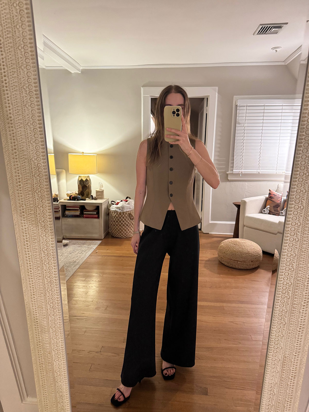 Tessa Faye O'Connell wearing a summer top.