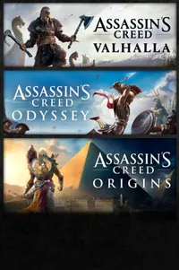 Assassin's Creed bundle (Valhalla, Odyssey, Origins) |$160$55.99 at Xbox.com