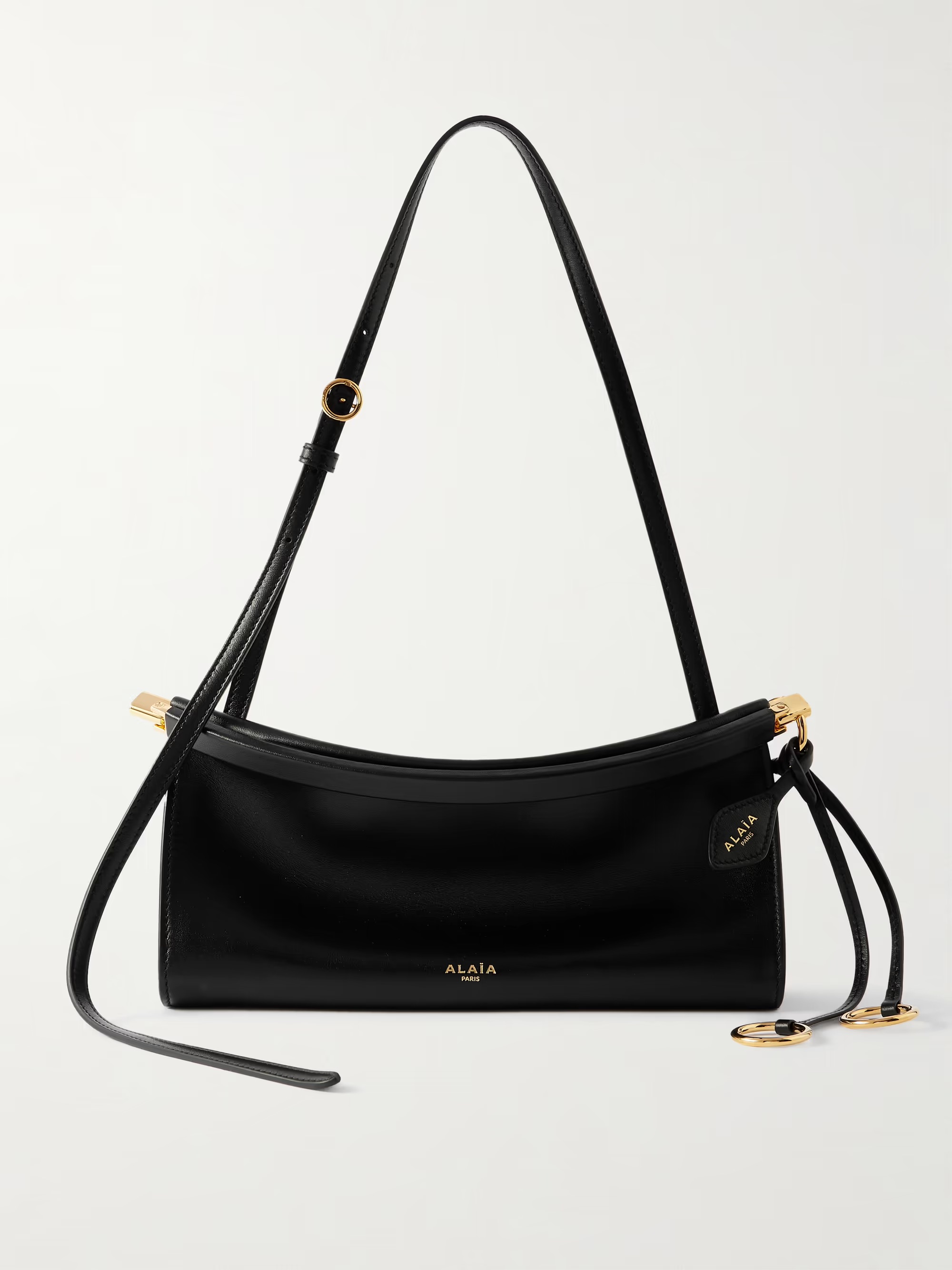 ALA&amp;Iuml;A, Click E/W Small Leather Shoulder Bag