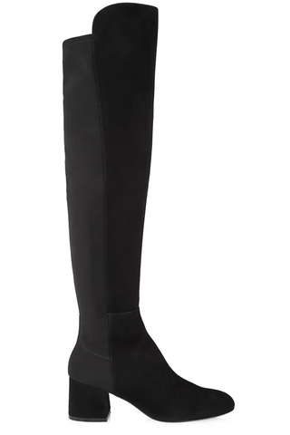 Best Knee High Boots | Stuart Weitzman 5050 Yuliana 60MM Leather Knee-High Boots