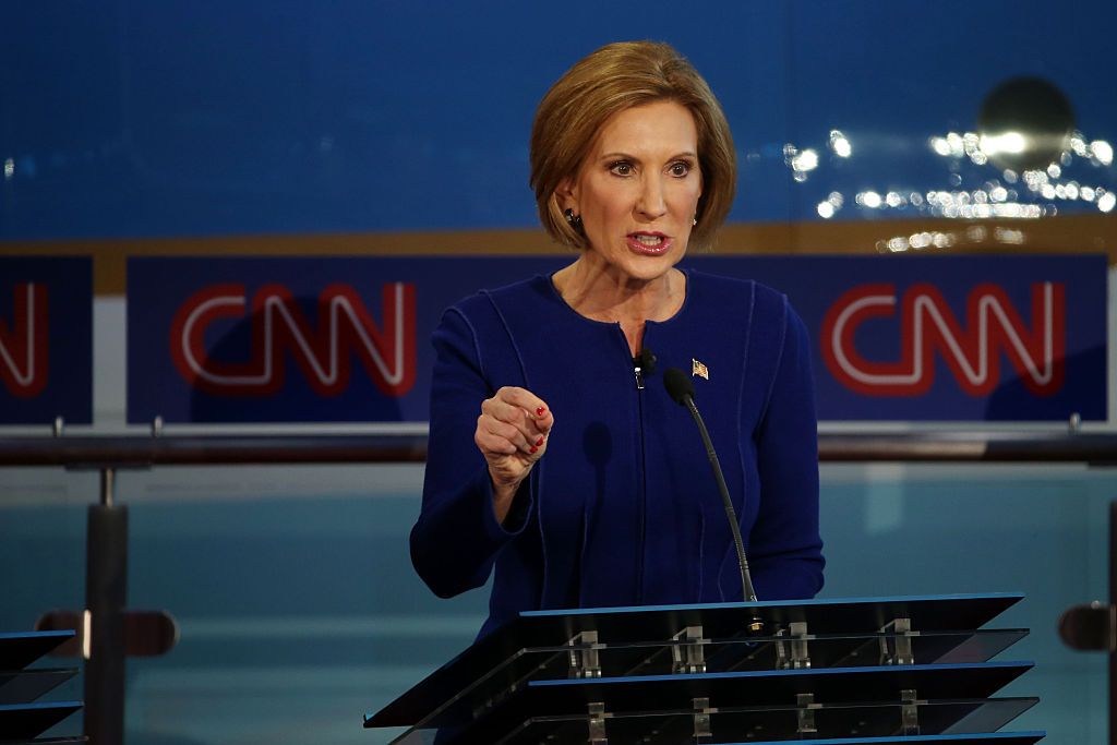 Carly Fiorina.