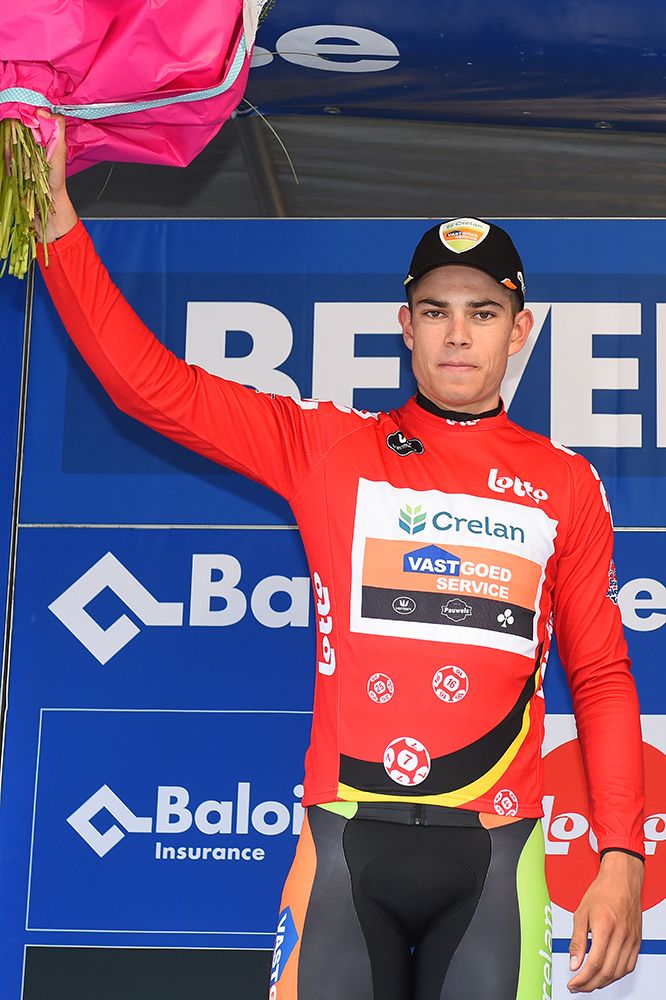 Wout Van Aert leads the overall classification