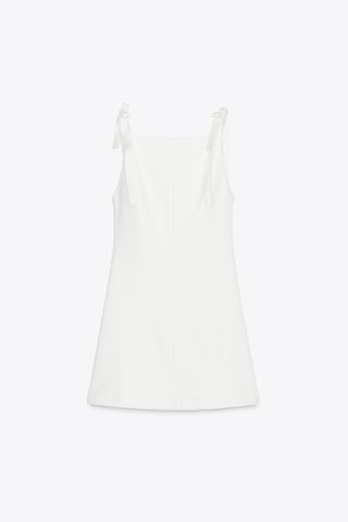 ZARA Elastic Trim Short Dress