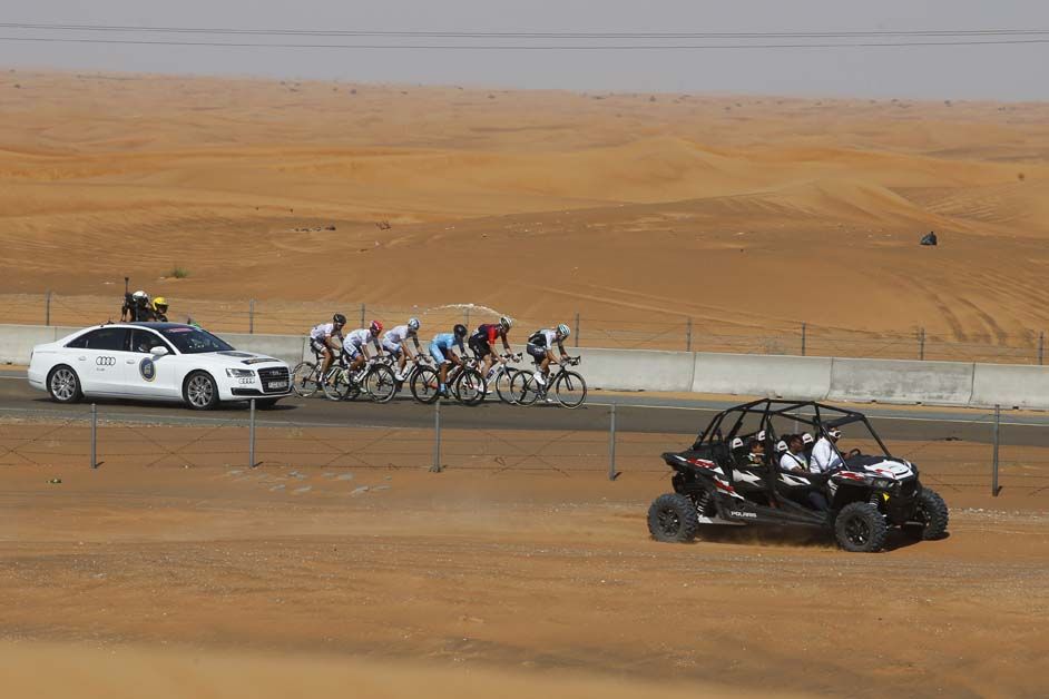 A six-man break got away