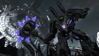 Still from the video game Transformers War for Cybertron.