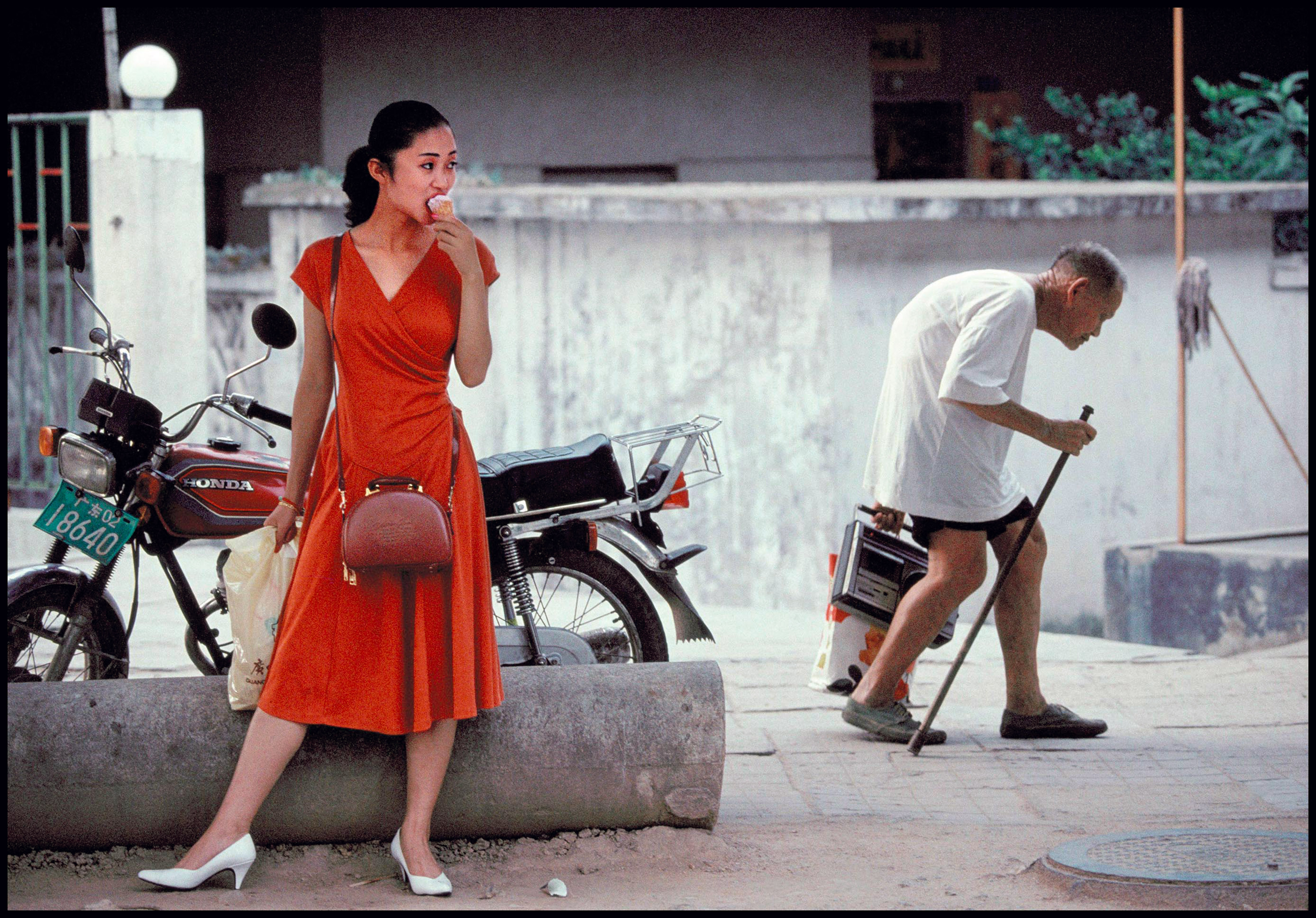 Ancient and modern China come together in this new industrial town, by Ian Berry, 1992