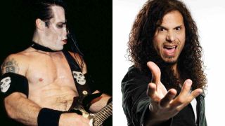 A composite image of Misfits guitarist Doyle Von Frankenstein and singer Jeff Scott Soto