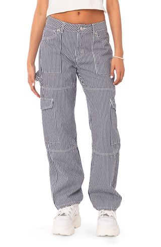 Stripe Out Cargo Pants