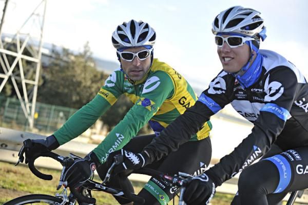 Murilo Antonio Fischer (Garmin-Cervelo) in the Brazilian national championship jersey