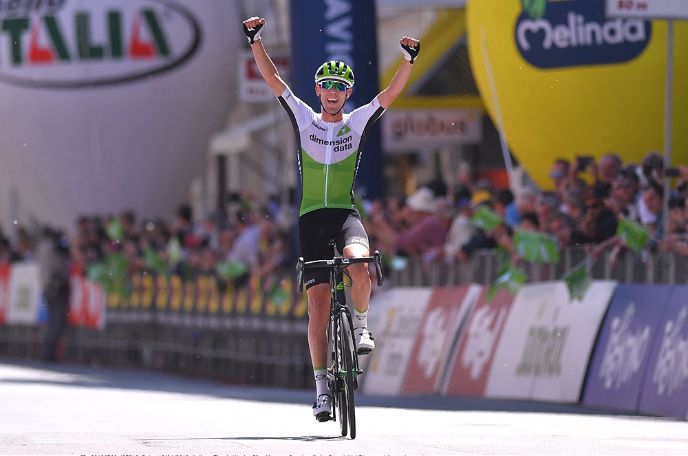 Ben O'Connor (Dimension Data) wins stage 3 at Tour of the Alps