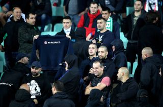 England's match in Bulgaria was marred by racism