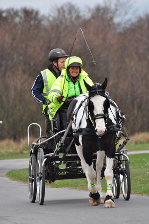 Janice Sidebottom and Paddy love TREC